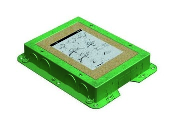 Simon Connect Коробка для монтажа в бетон люков SF200-1, KF200-1, 52050202-035, h - 54-89,5мм, 343х272мм, пл